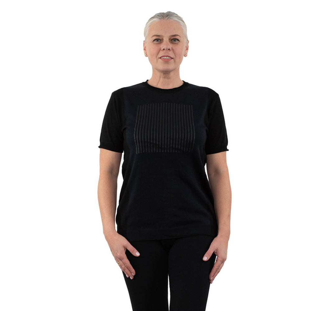 Network Blouse Women size S Navy